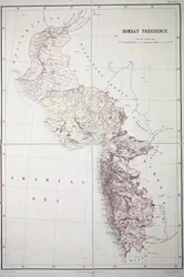 Präsidentschaft von Bombay, 1890